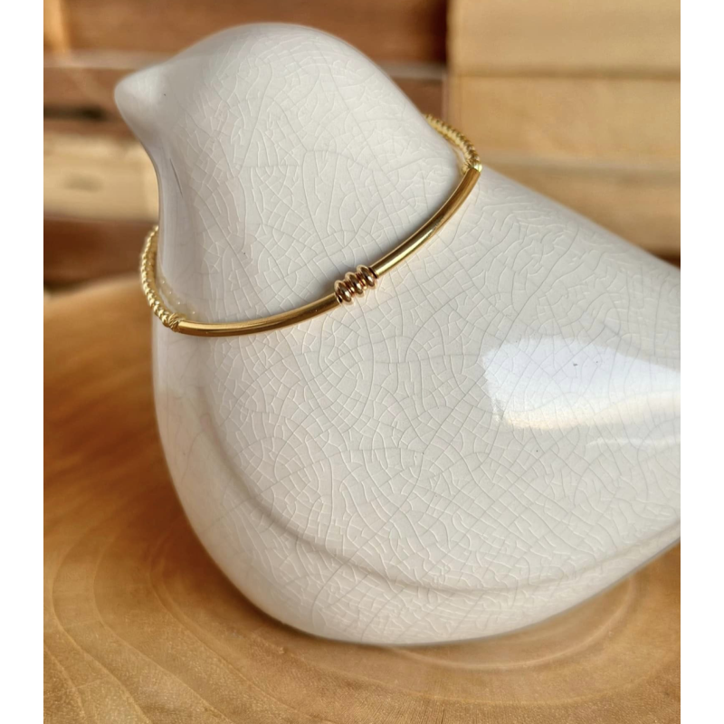 BRACELET PERLES PO RONDELLES/TUBES