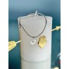 Collier pendentif SOLEILS en argent 925