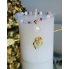 BRACELET PERLES NATURELLES PASTEL MORGANITE