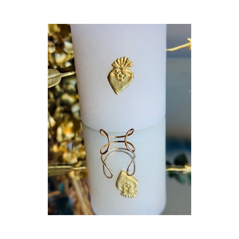 BAGUE DESIGN TENDANCE AJUSTABLE