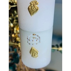 BAGUE PERLES PO MIYUKI BLANCHE