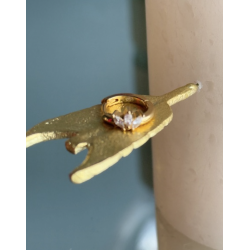 Anneau créole couronne...