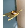 Anneau créole couronne strass zirconium  (vendue à l'unité)