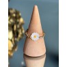 BAGUE PERLES ARG MARGUERITE MOYENNE