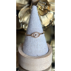 Bague plaqué or taille 56...