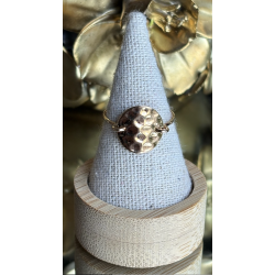 Bague plaqué or taille 56...