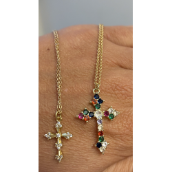 Ensemble 2 colliers chaine...